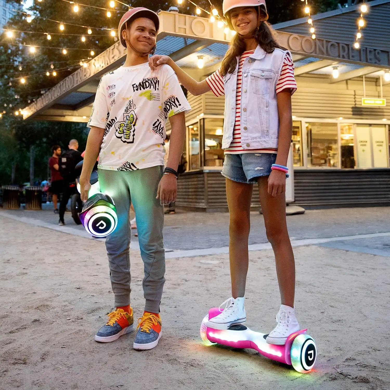 Jetson Self Balancing Hoverboard with Built in Bluetooth Speaker  Includes All Terrain Tires  LED Lights - 81roxemd7kl._ac_sl1500_